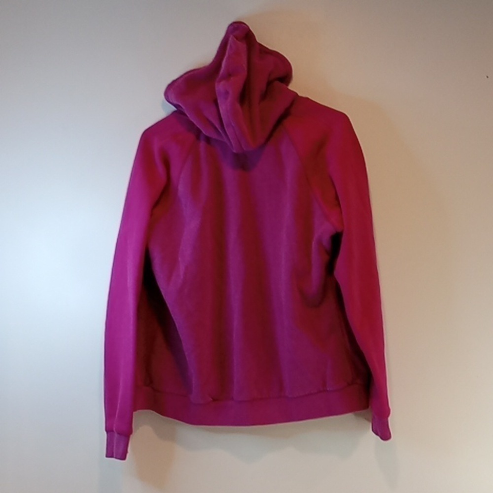 Vintage Y2K Nike Full Zip Hoodie Sweatshirt Women's Sz XL Pink EUC NICE! - Picture 12 of 16